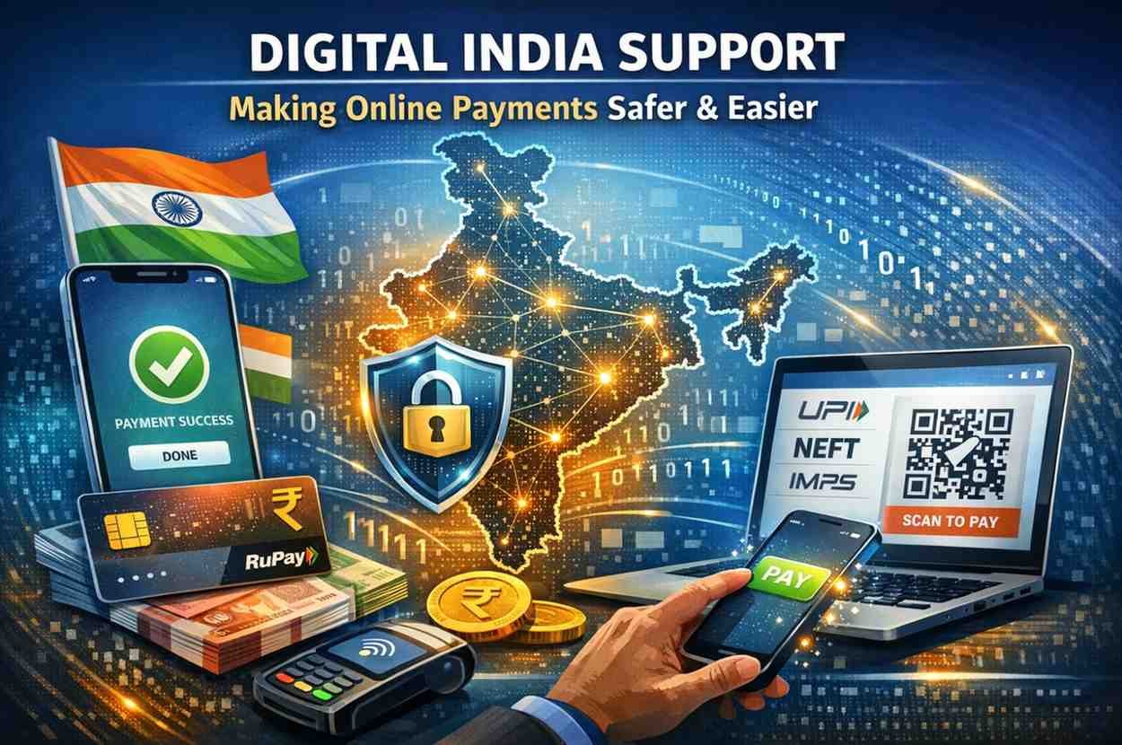 Digital India support – making online payments safer and easier across India