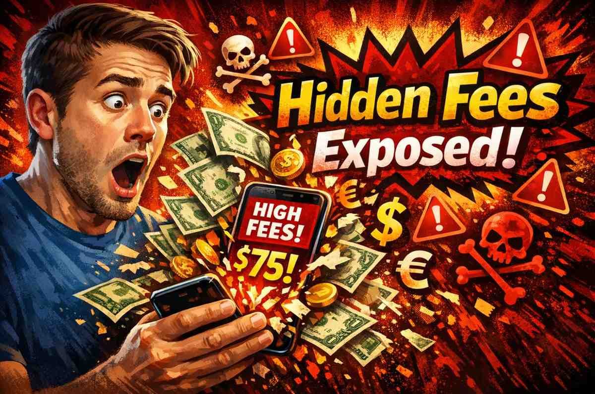 Hidden charges in international money transfers