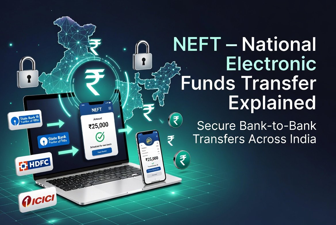 NEFT National Electronic Funds Transfer process and benefits in India banking